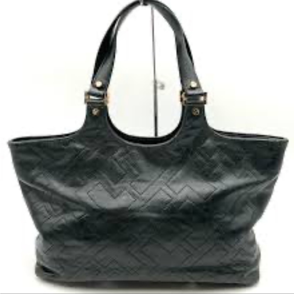 Authentic Tory Burch Bombe Leather T Boho
